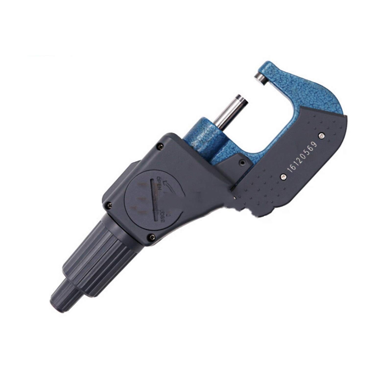 Micrómetro 0.001mm Micrómetro Exterior 0-25mm Micrómetro Digital Calibrador Medidor Micrómetro Micrómetro Carburo Medida Medida Herramientas (Color : Multifunction 0 25mm)