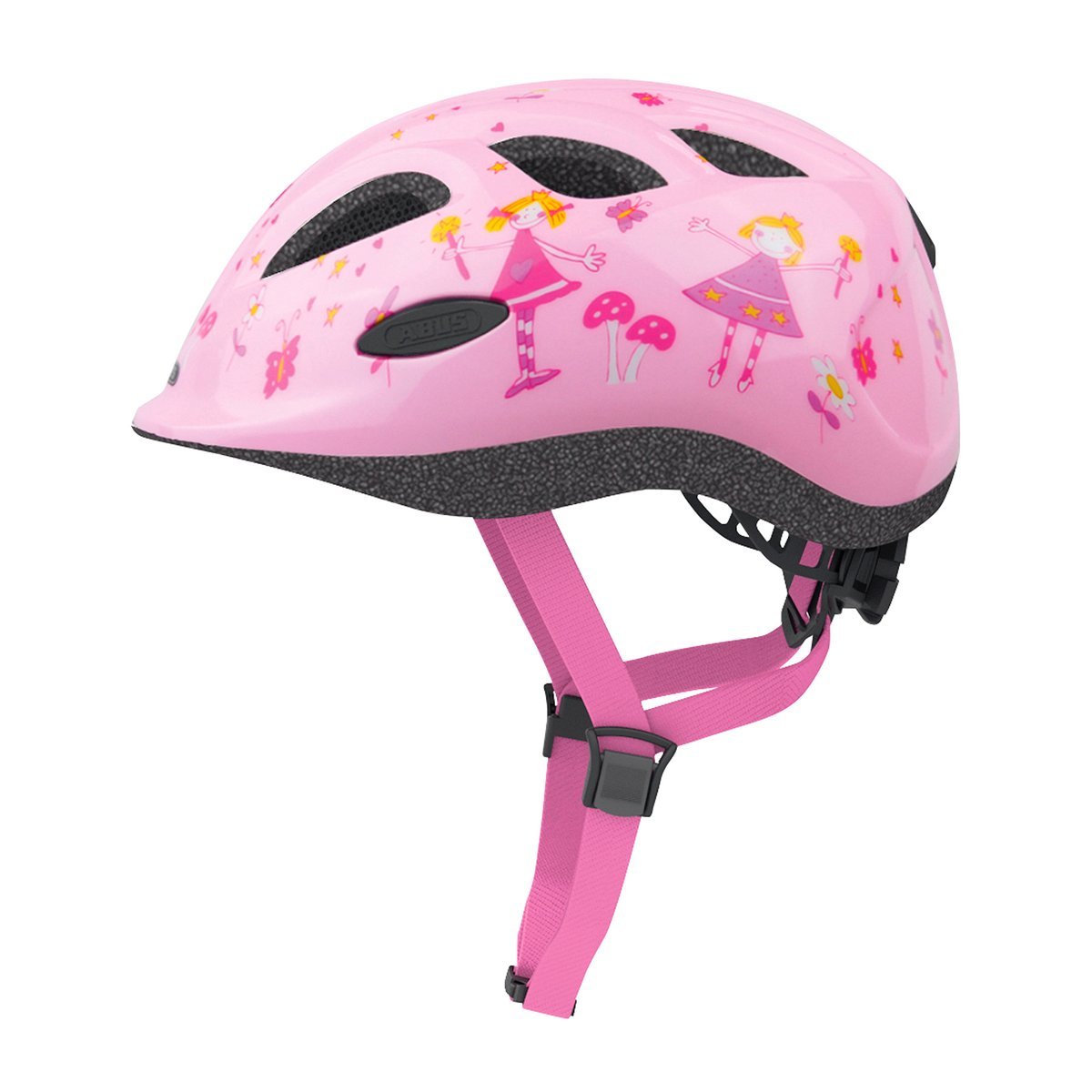 ABUS Kinder Fahrradhelm Smiley, Princess, 50-55 cm : Amazon.de: Sport &  Freizeit