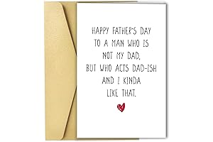 Sentimental Father Figure Card for Stepfather on Father's day