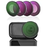 ND Filter Set for DJI Osmo Nano, Aluminum Frame Multi-Coated HD Optical Glass Waterproof and Smudge-Proof -ND8 16 32/CPL 4-Pack