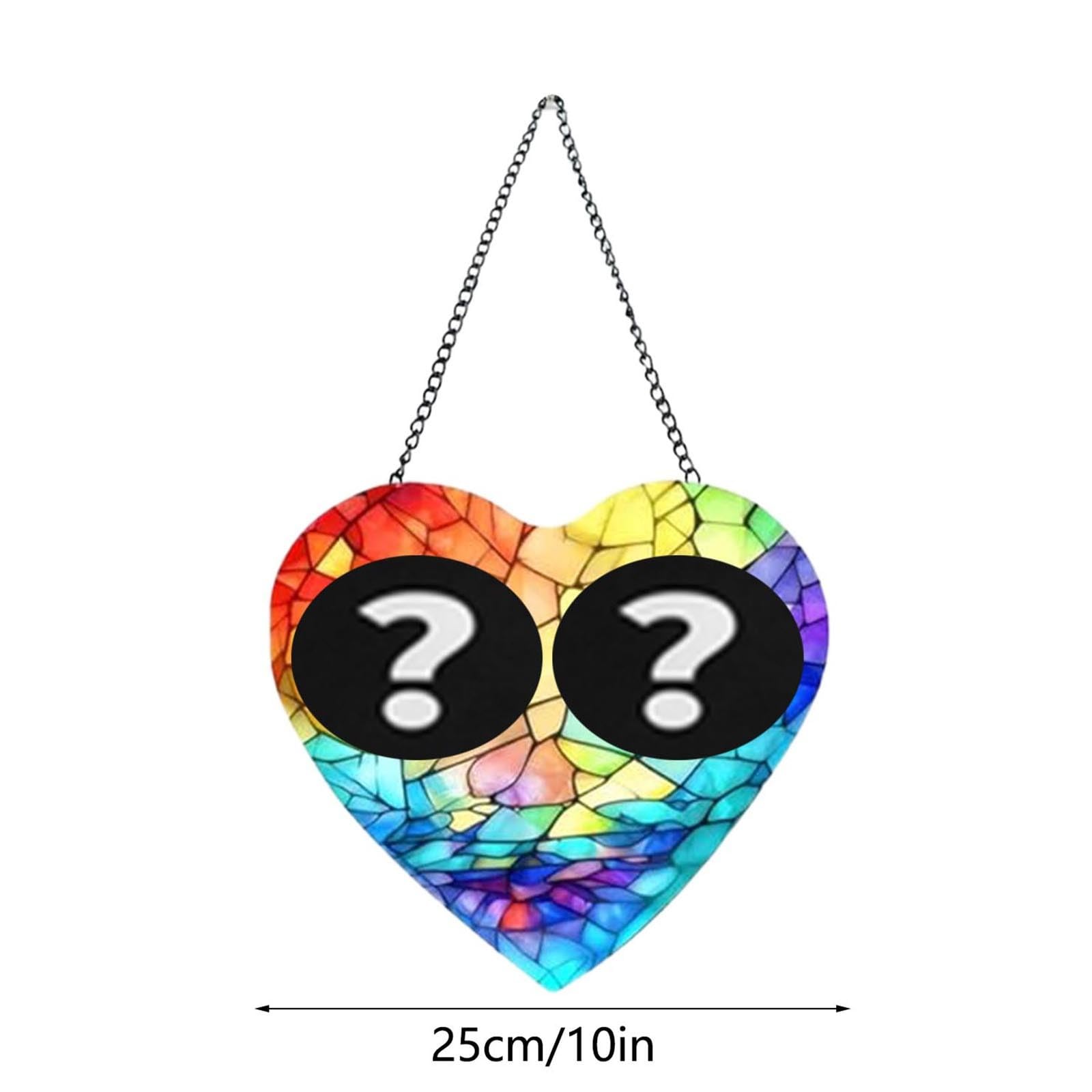 Colgante de acrílico personalizado de colores para parejas, fotos familiares, parasol, foto personalizada, artículos de pareja de cumpleaños 062114