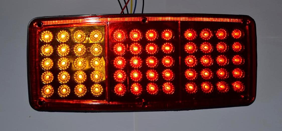 Fanali Posteriori LED Per Camion E Rimorchi - 5 Funzioni, 24V, Ultra Sottili, Confezione Da 2 - Foto 11