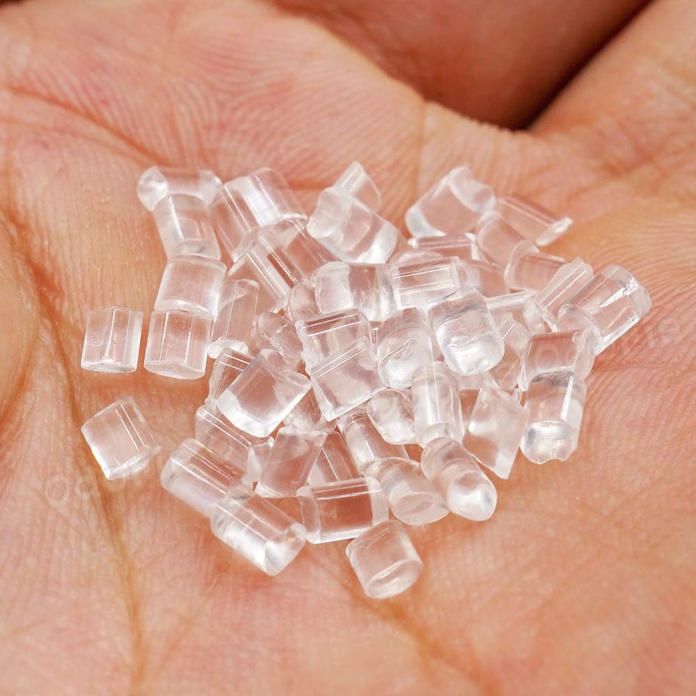 Odoria 1/12 Miniatur-Eiswürfel – Puppenhaus-Zubehör | 0,3 Cm Klein, Aus Kunststoff