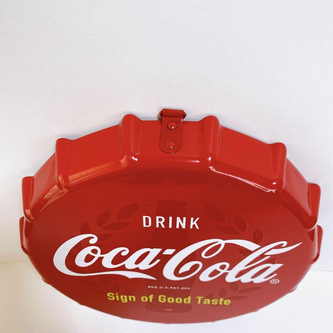 Amazon.co.jp: コカコーラ Coca-Cola ボトルキャップ 丸型 看板