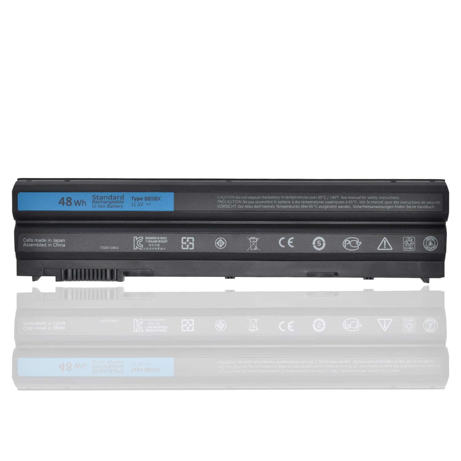 48Wh 8858x Laptop Batterij voor Dell Latitude E5420 E5430 E5520 E5530 E6420 E6430 E6440 E6520 E6530 E6540 Inspiron 4420 4520 4720 5420 5425 5520 5525 5720 7520 7720 Vostro 3460 3560 T54FJ T54F3 KJ321