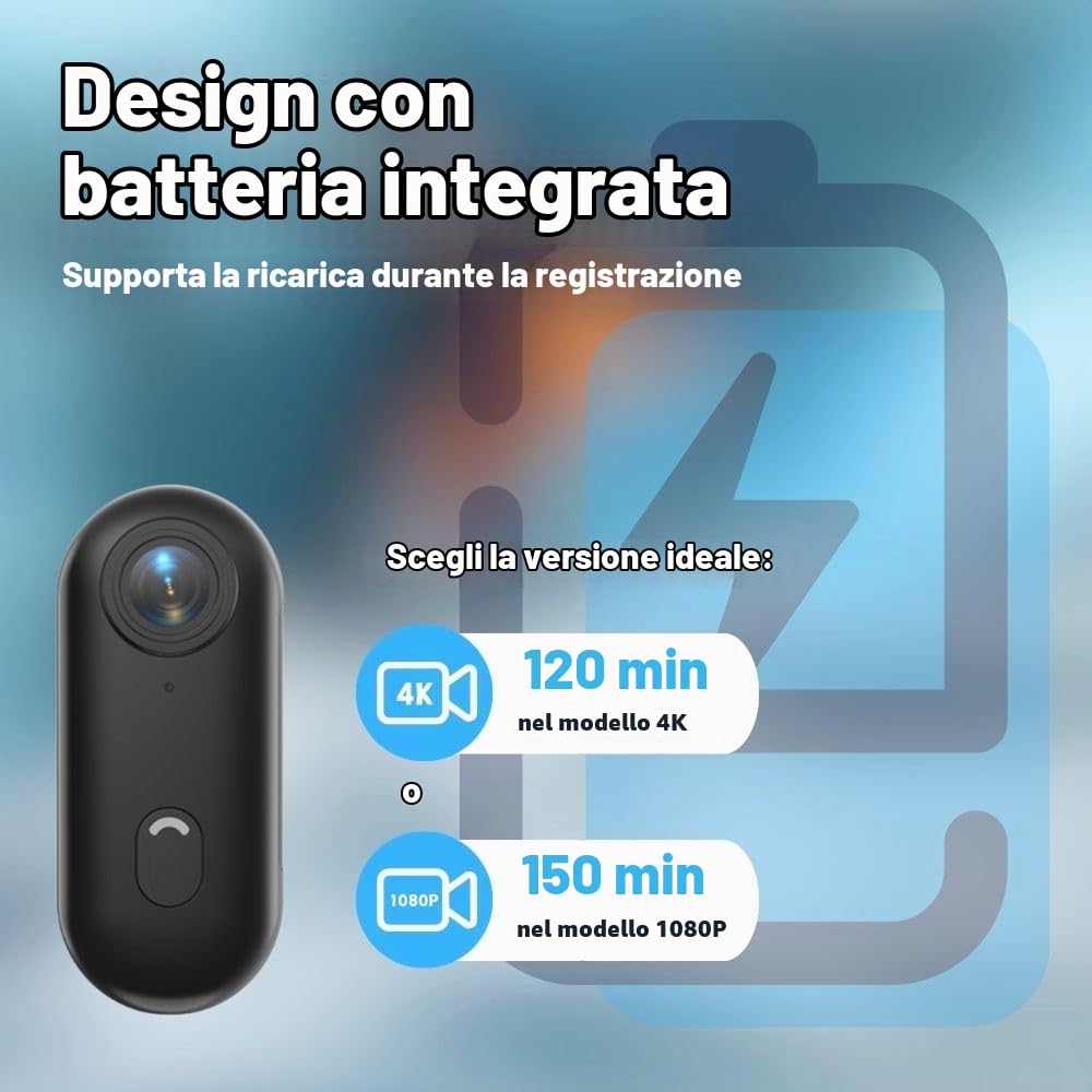 Action camera 1080P 128G (4K-P-128G SKU)