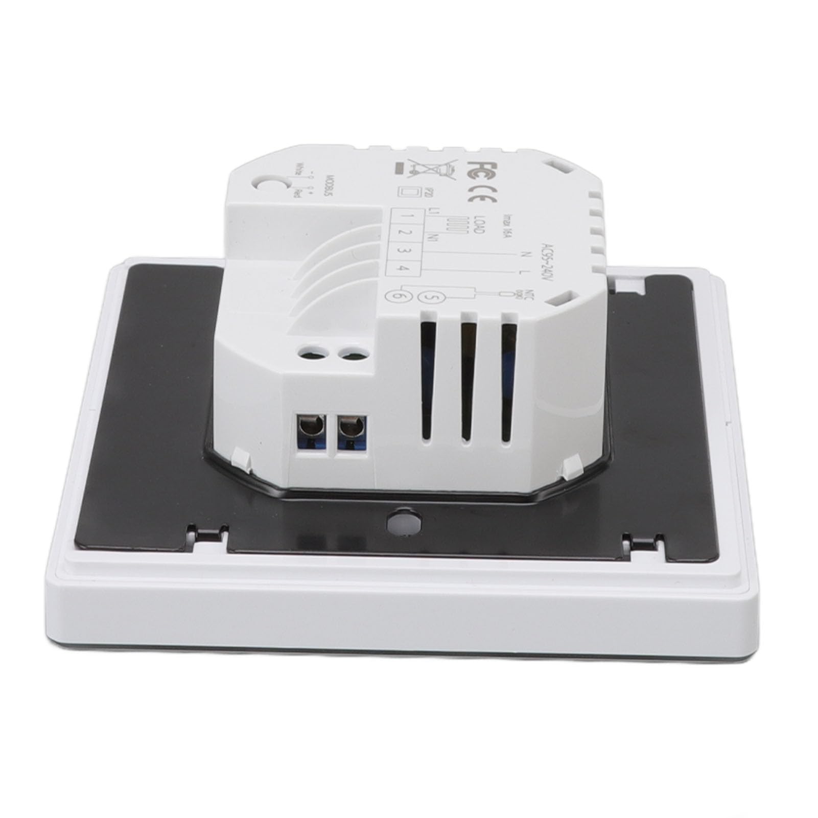 Fafeicy Termostato da Pavimento per Uso Domestico Regolatore di Temperatura Ambiente Programmabile WiFi Display LCD Touch Screen Digitale Impostazione da 41 a 95F per Soggiorno Camera da Letto di Casa