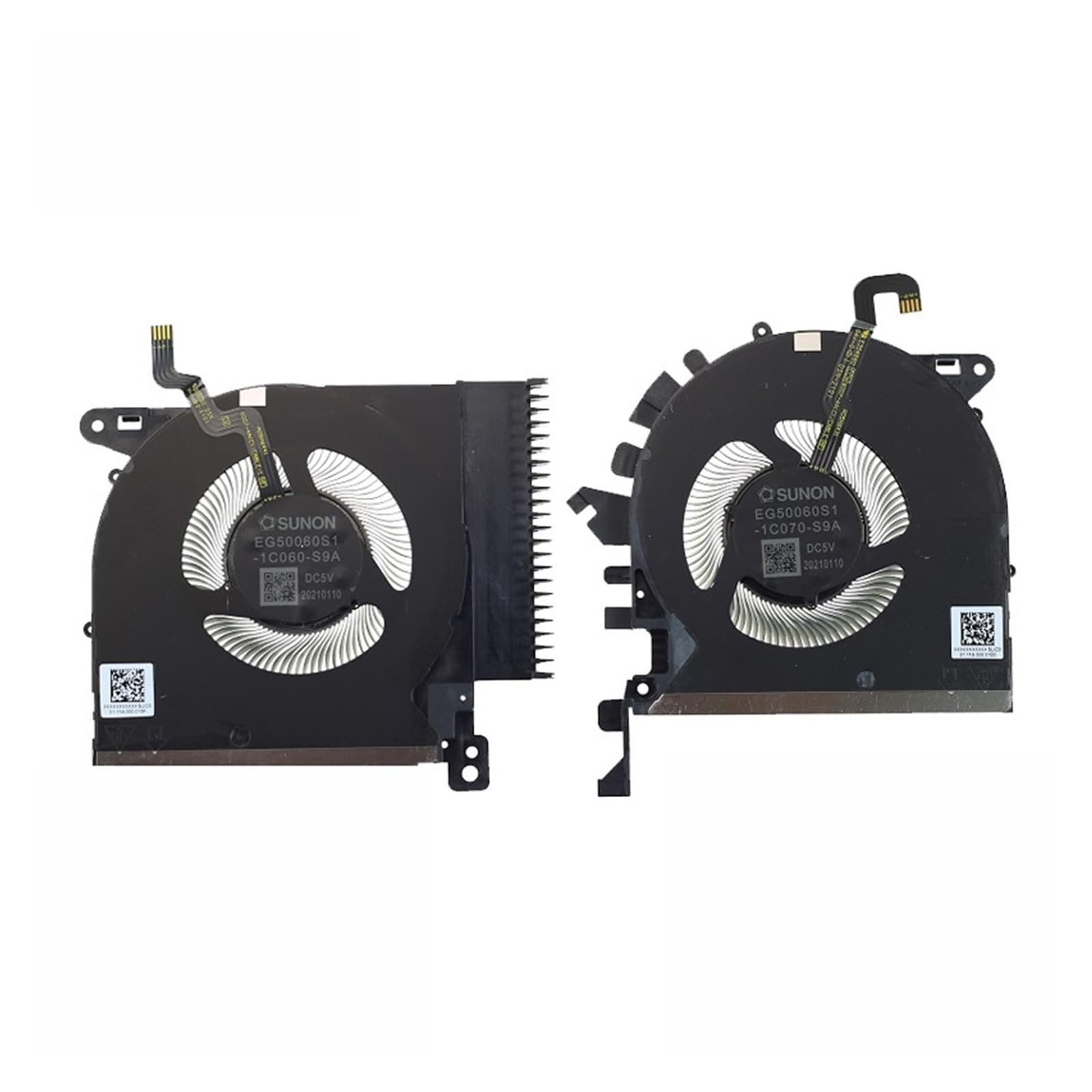 tianwandong Laptop CPU GPU Cooling Fan DC5V for 15 Studio G8 M74254-001(CPU GPU FAN)