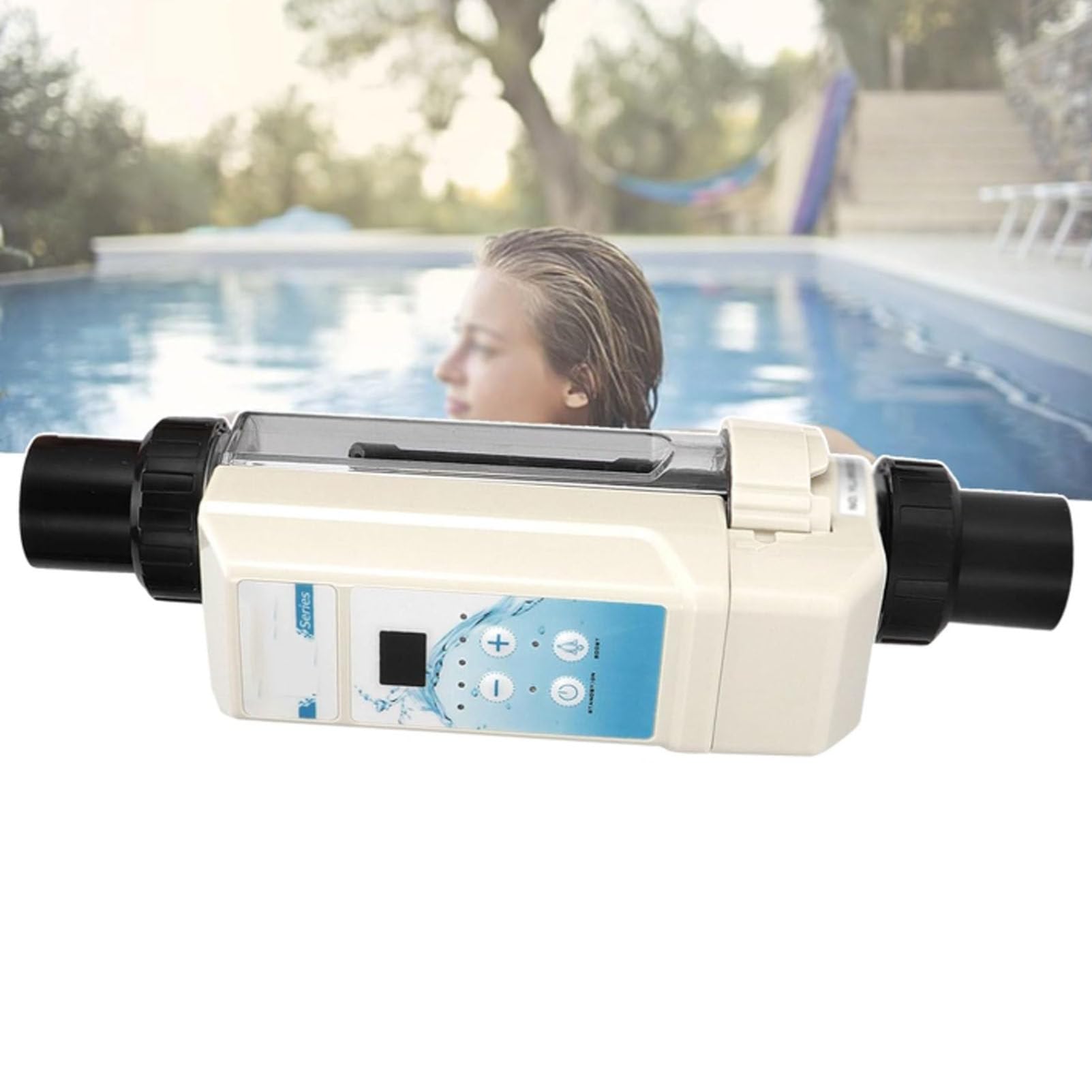 Sistemas di clorazione per piscine ad acqua salata per piscine interrate, con sistemas di pulizia automatica per piscine ad acqua salata, sistemas di clorazione per piscine ad acqua salata 50M³/12g/h