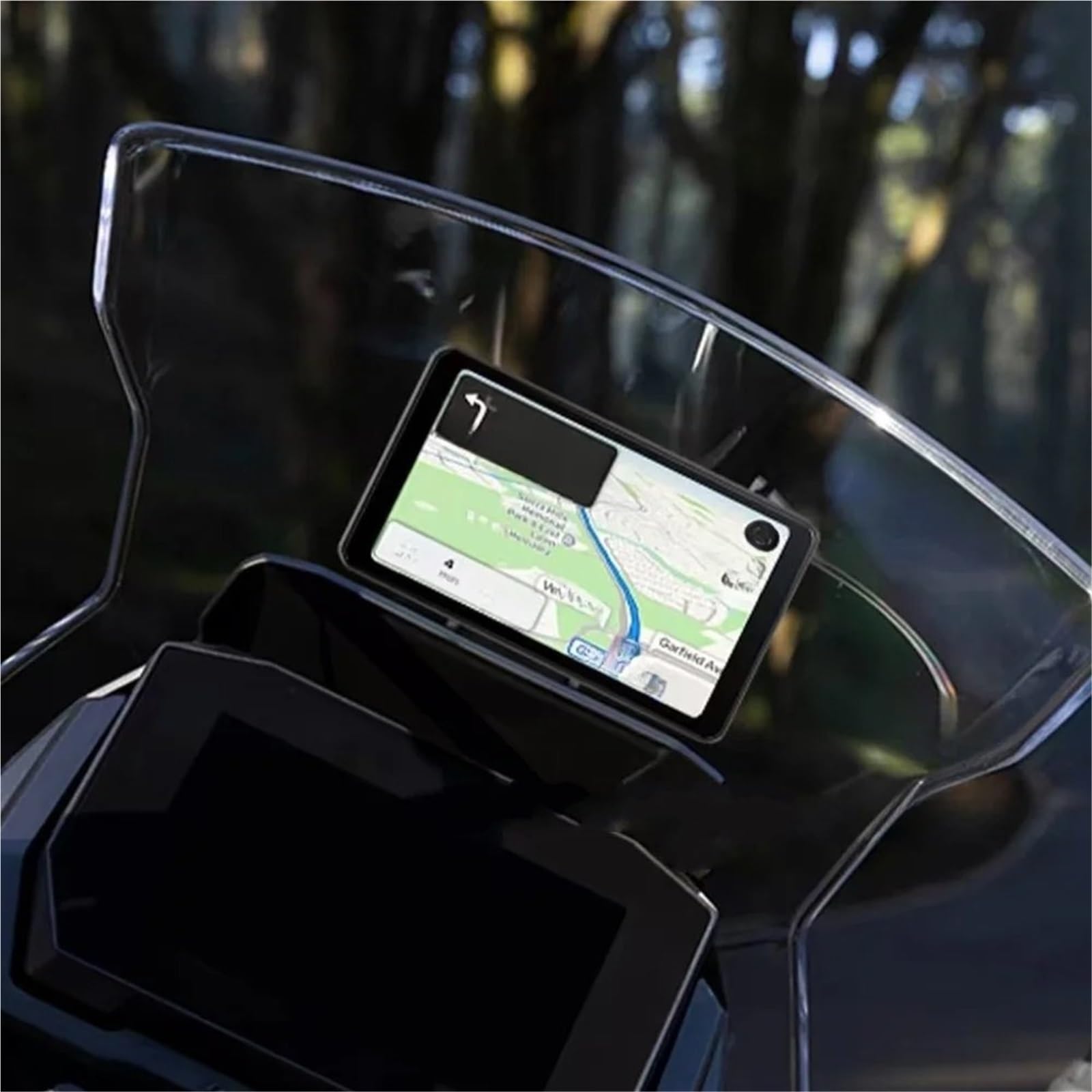 Support de Navigation GPS pour Suzuki pour GSX-S1000 GX 2024 Support De Navigation Noir pour Moto Pièces De Modification Support de Plaque de Navigation GPS