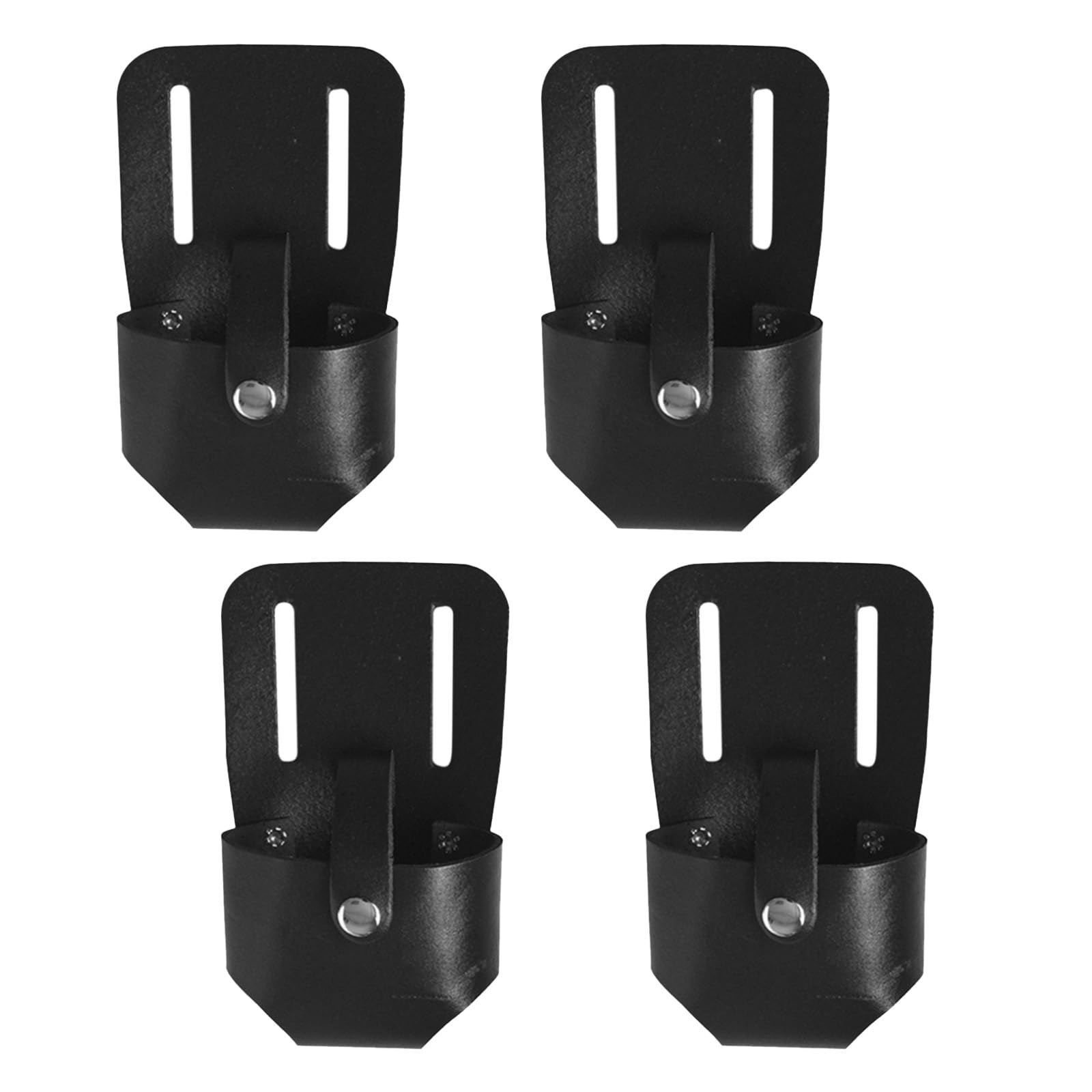 Paquete de 4 soportes de cinta adhesiva de poliuretano impermeables, resistentes y seguros, ideales para electricistas y profesionales y accesorios de herramientas confiables.