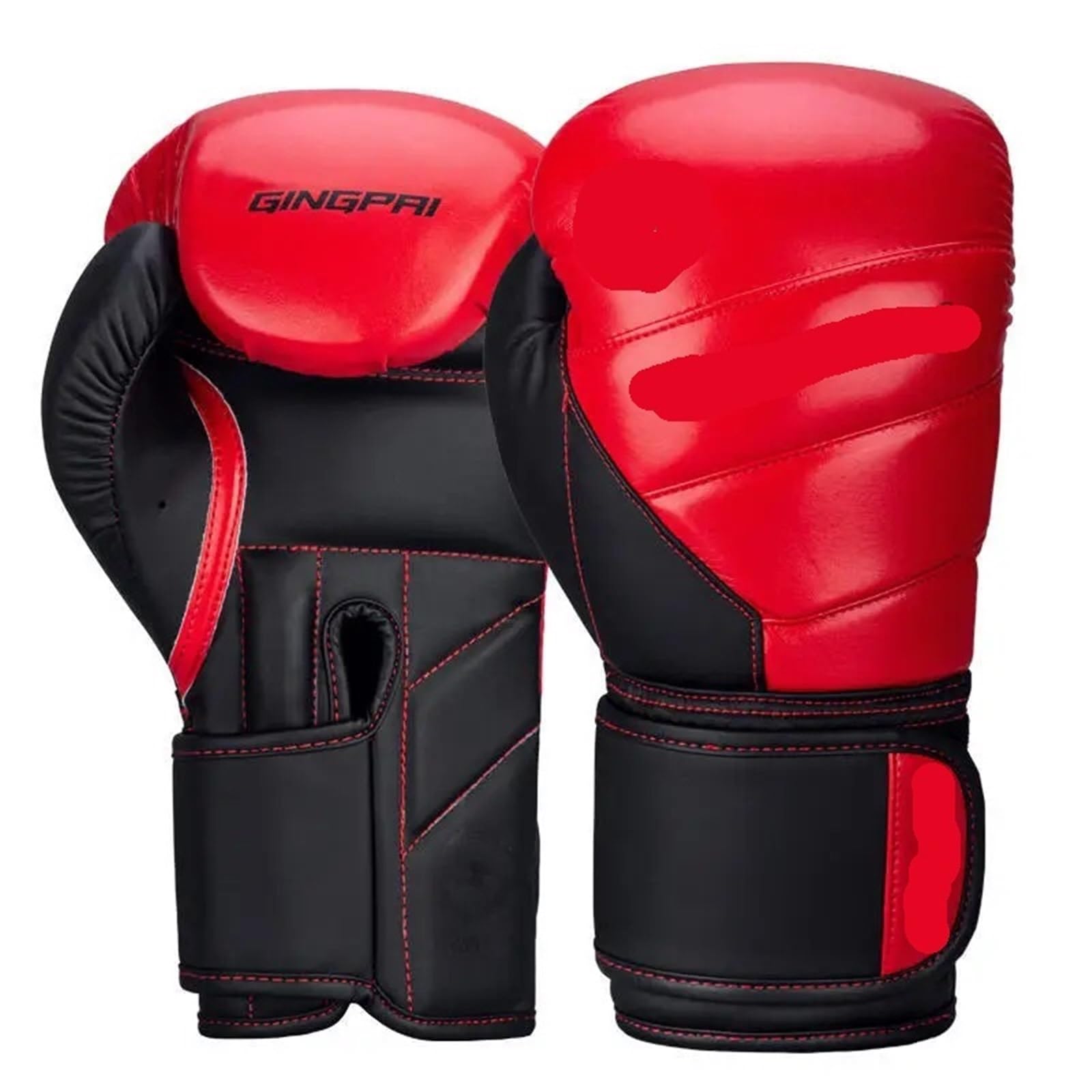 Guantoni da Boxe Guantoni da boxe, guanti combattimento, uomo e donna, for allenamento, sacchi di sabbia, Muay Thai, adulti, ispessiti