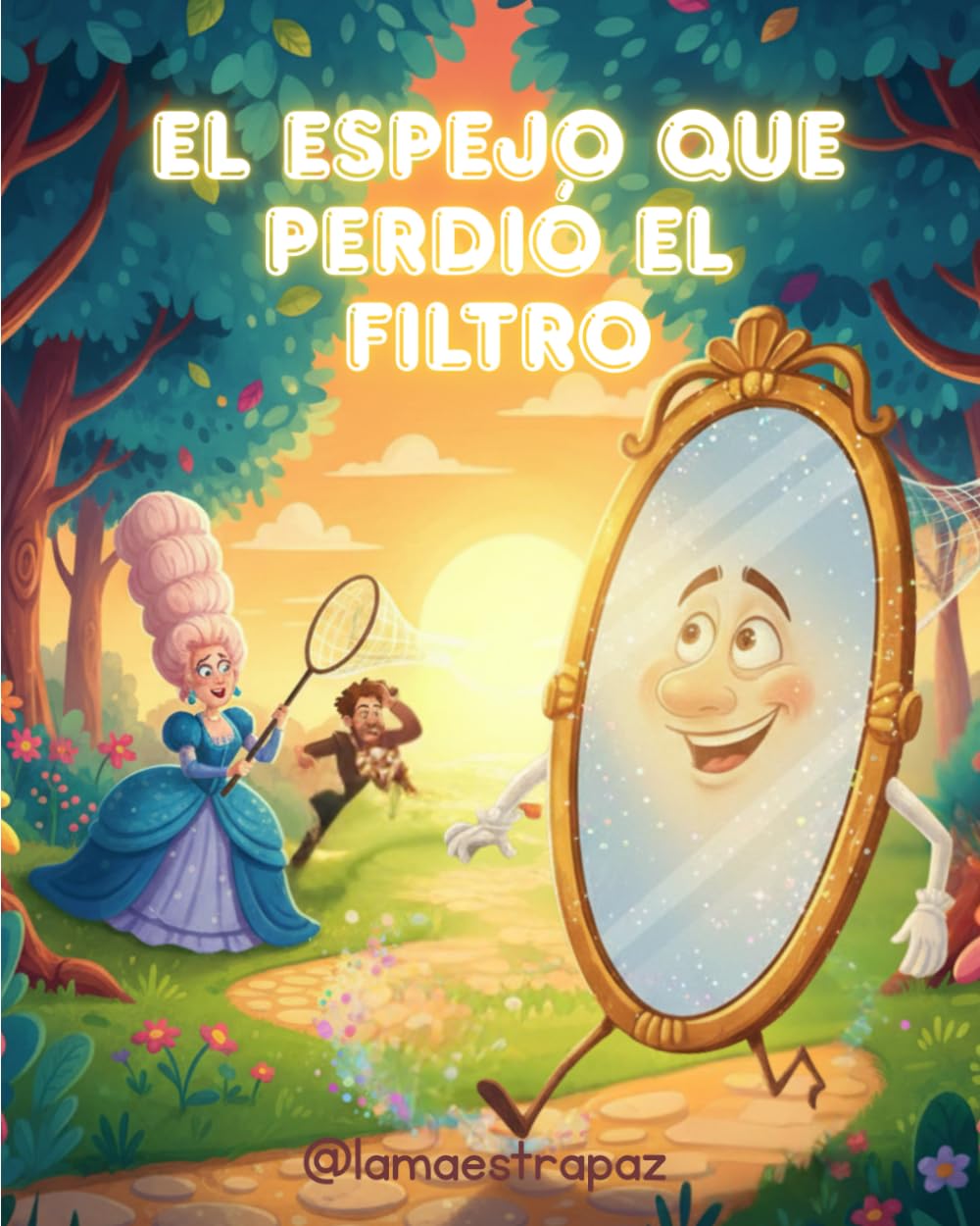 El espejo que perdió el filtro: Un cuento fracturado sobre la belleza de ser uno mismo