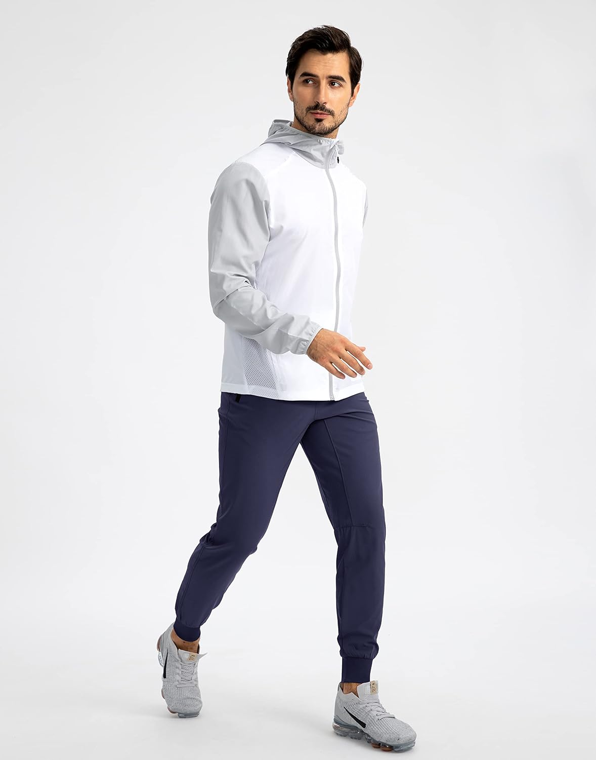 Pudolla Men's Lightweight Jogger Pants Workout Gym Running Pants with Zipper Pockets for Athletic Casual - Image 3