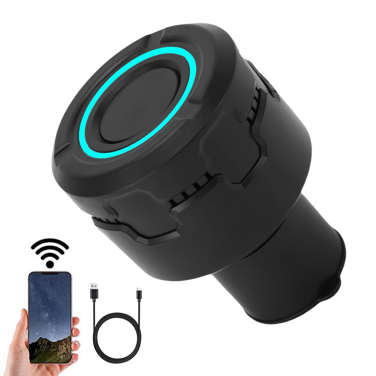 Kavolet Telescopio oculare per fotocamera 5MP 4K registrazione video oculare elettronico wireless per fotografia astronomica Design leggero portatile