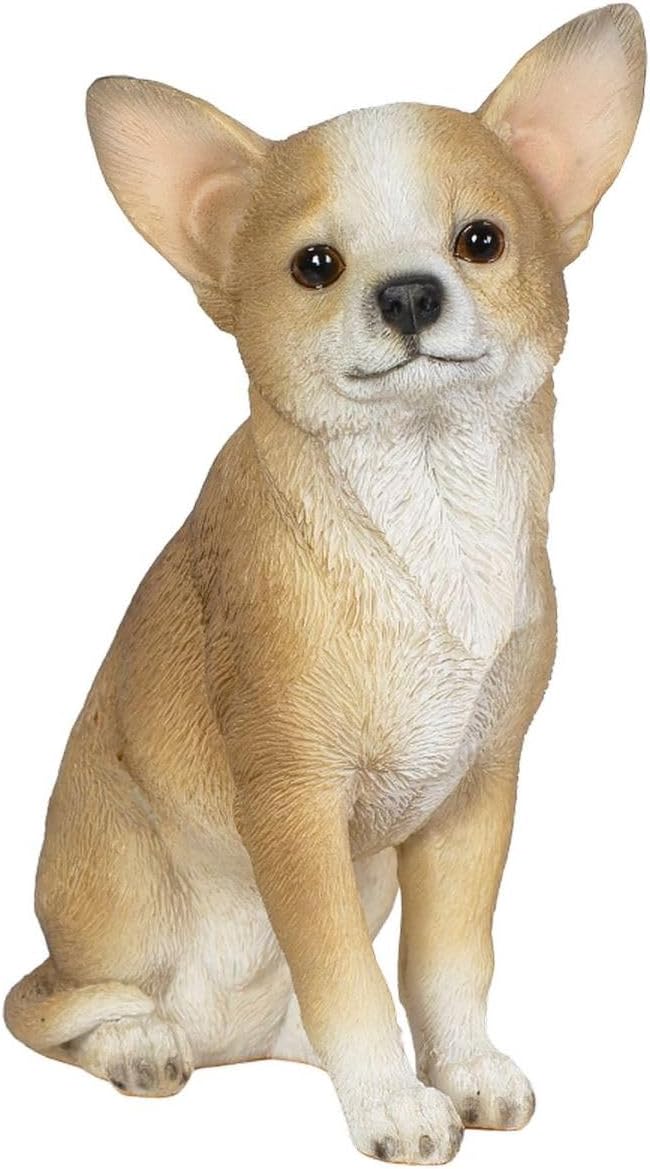 Uvia Chihuahua Sitting 8.3 x 5 x 11 cm Doll Figurine Figurine Animal Garden Decoration Dog Dog H14037-B