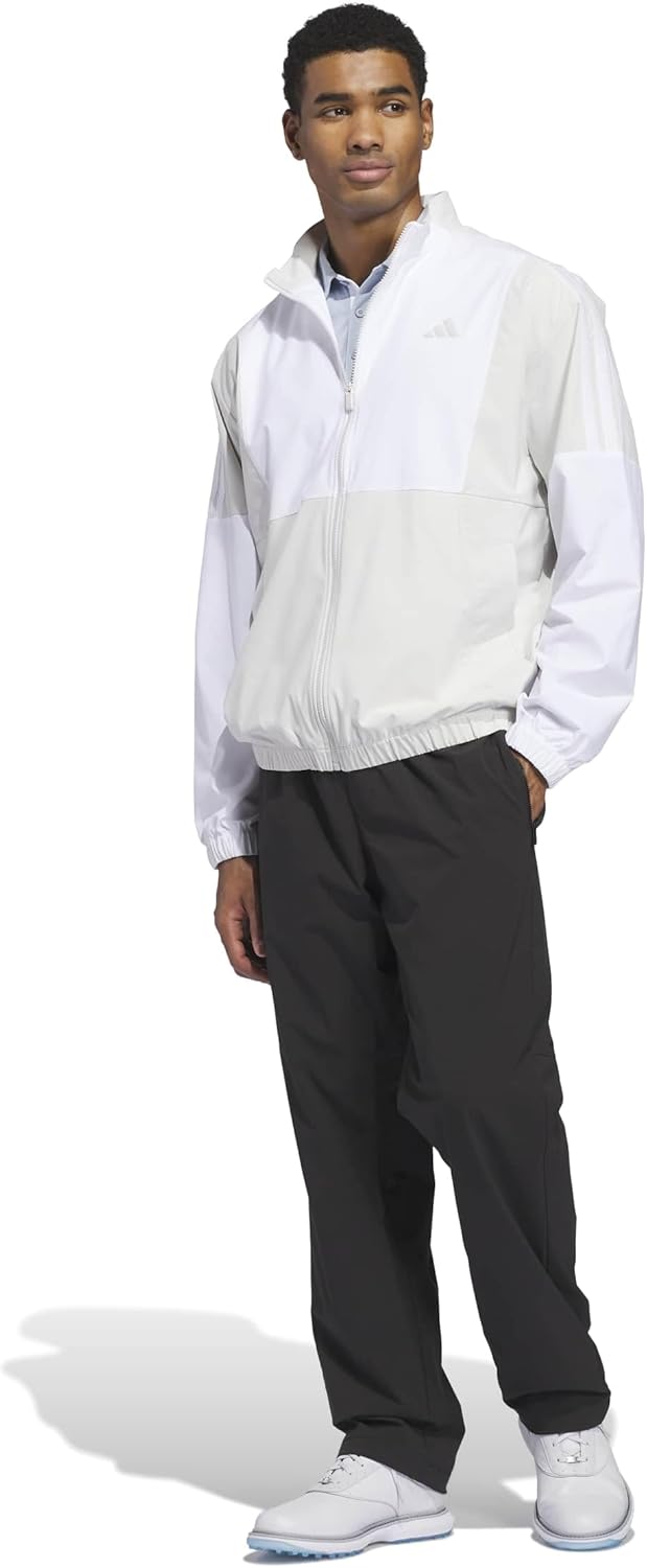 adidas mens Beyond Twistweave Full-zip Windbreaker - Image 2