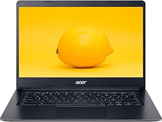 acer 2023 Newest Chromebook Laptop, 14 Inch FHD IPS Touchscreen Display, Intel Celeron Dual-Core Processor, 4GB LPDDR4, 64GB eMMC, Wi-Fi, USB-A&C, Chrome OS, Charcoal Black