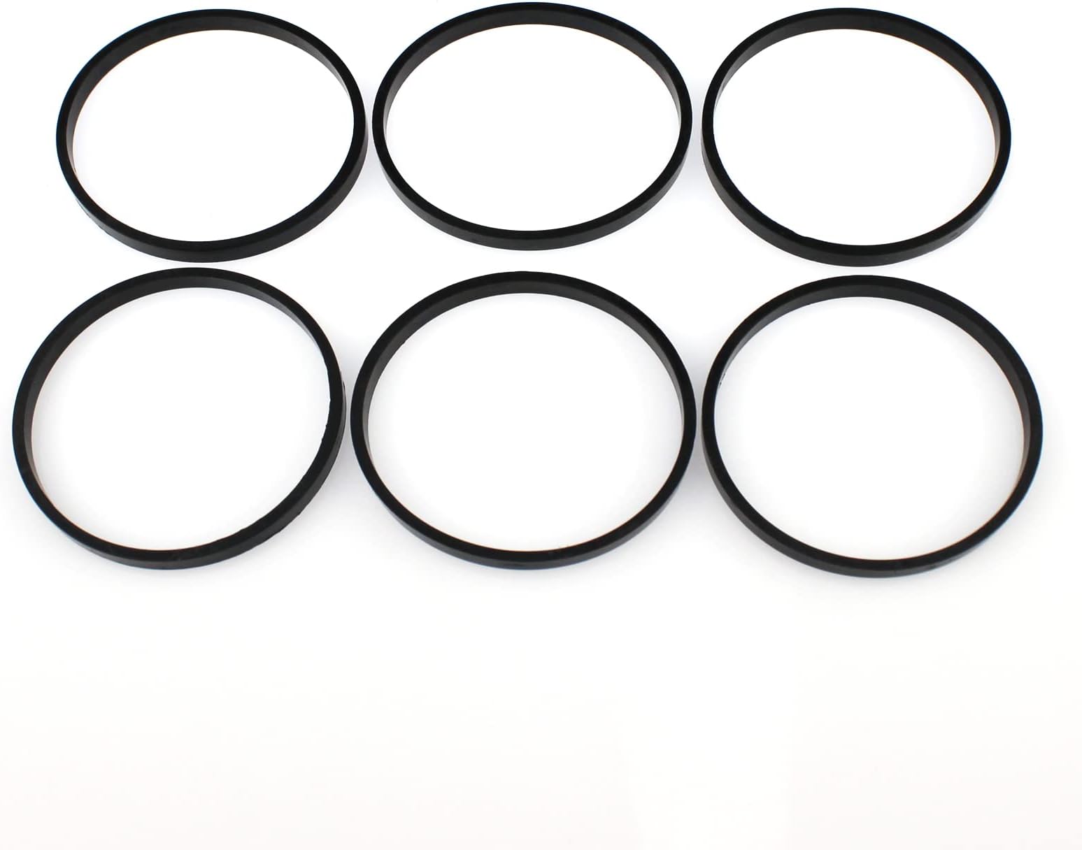6 PCS Intake Manifold Rubber Sealing Gasket for N52 N54 E60