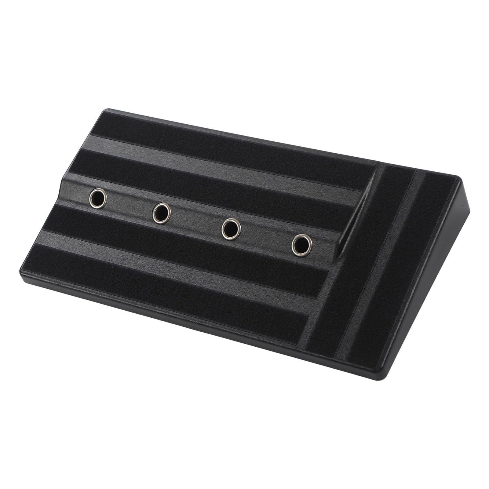 Gitarrenpedalboard mit Eingebautem Netzteil, Gitarreneffektpedalboard, Vernünftige Struktur, Netzteilraum, Professionelles Gitarrenpedalboard, Tragbares Pedalboard aus Aluminiumlegierung