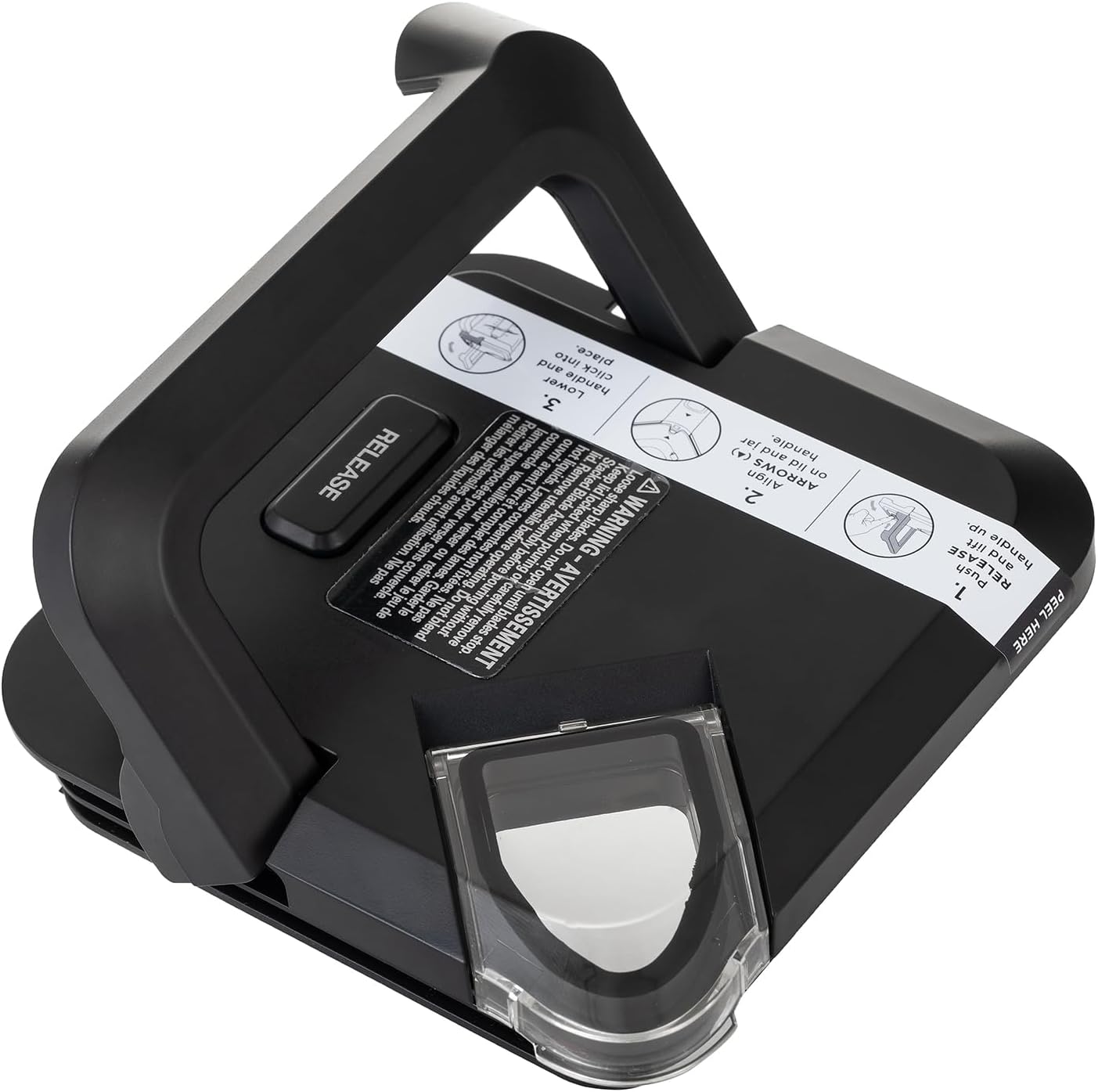 Blender Lid Replacement for Ninja 72 OZ Pitcher Locking Lid, Top Lid Cover Parts for BL642 BN701 BN751 BN801 BL610 DB751A CT610 Series,Compatible with OLD Model Pitcher with Rim Extension Only