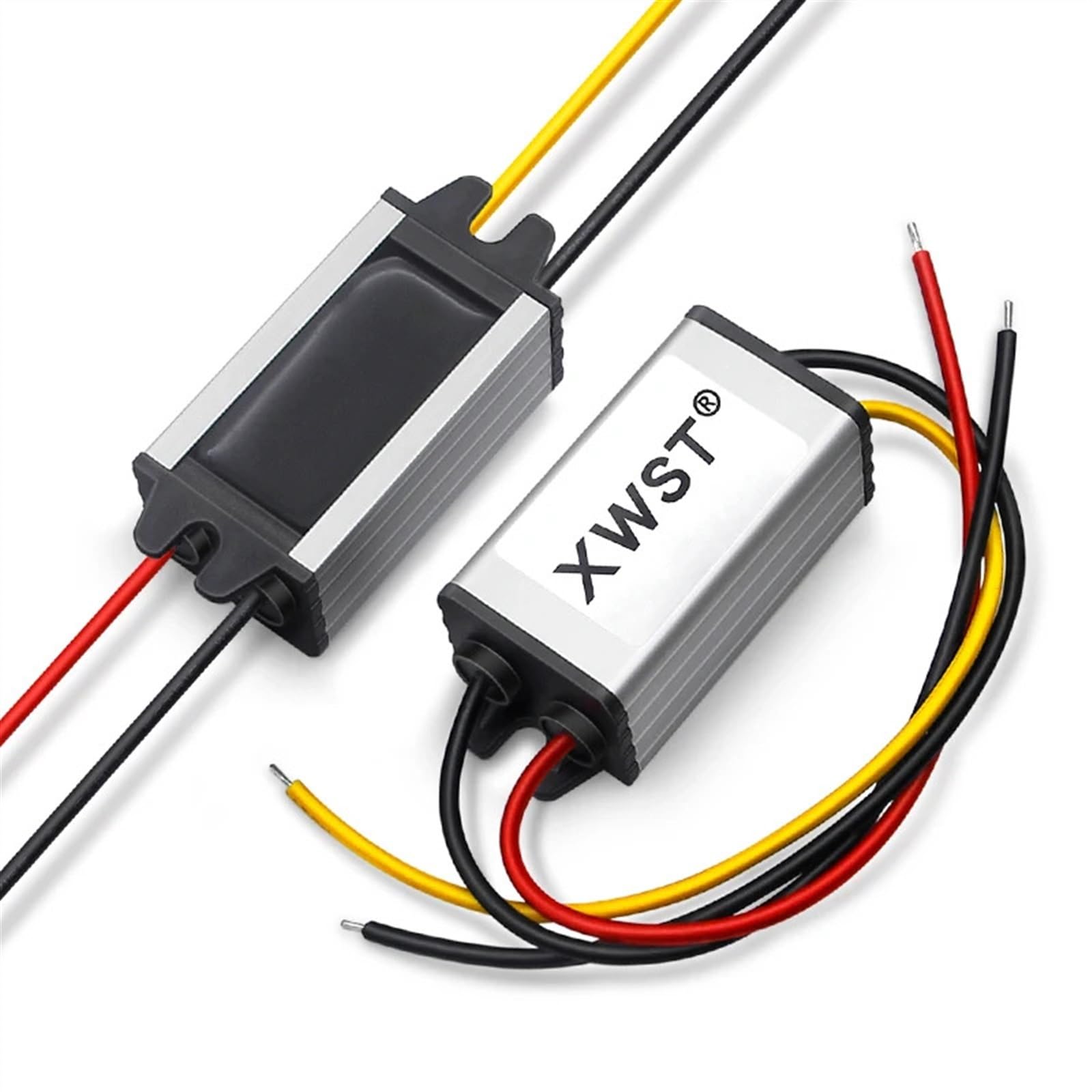 Konwerter prądu stałego 24 V na 13,8 V 1 ~ 100 A DC Moduł regulatora napięcia Wysokowydajny konwerter mocy Buck do samochodu (25A aluminium L)