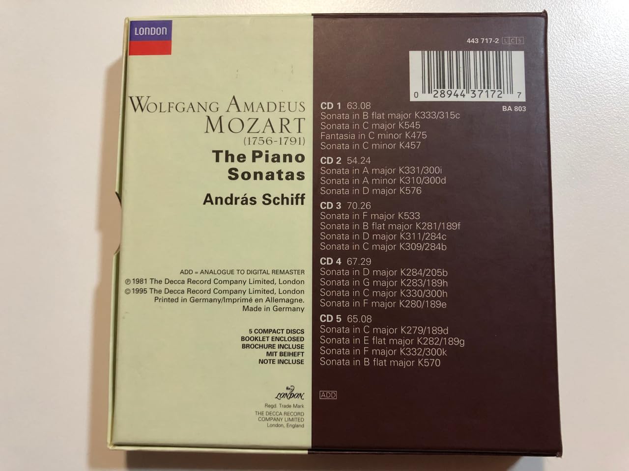 Piano Sonatas