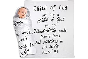 Perfect Bible Verse Baby Blanket - Warm Softness for your New Child of God