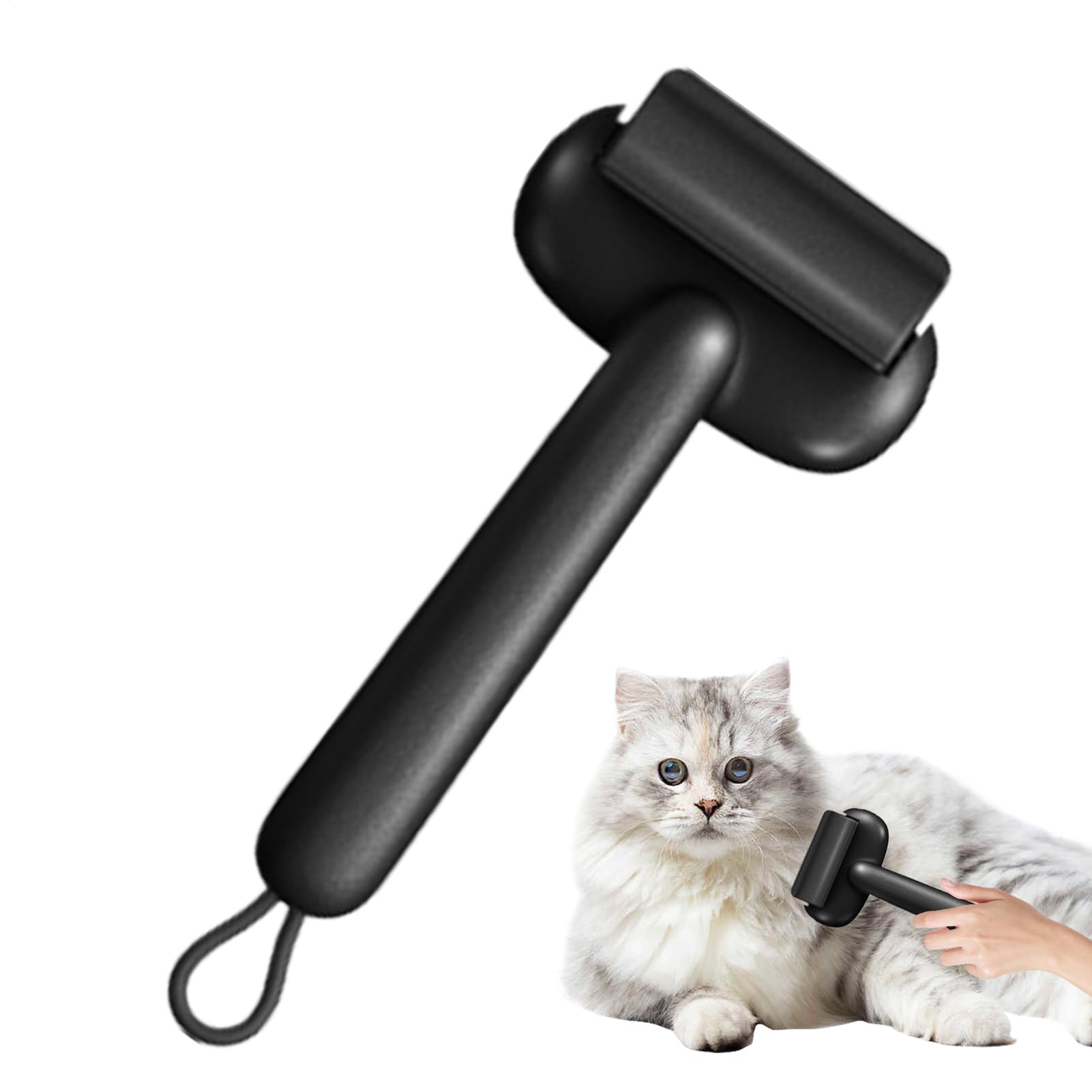 Pet Comb Ergonomic Handle Massage Tool