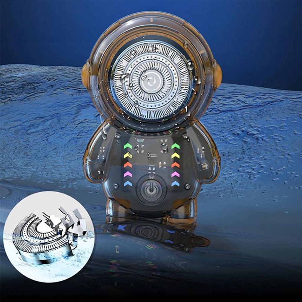 Portable Electric Trimmer Removable Head Rechargeable Electric Shaving Tools Small Shavers for Father and Husband