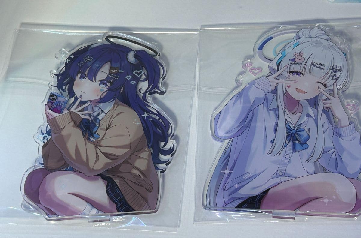 ブルーアーカイブ　ユウカ　ノア　アクリルスタンド5種 Amazon.co.jp: ブルーアーカイブ ユウカ ノア アクリルスタンド