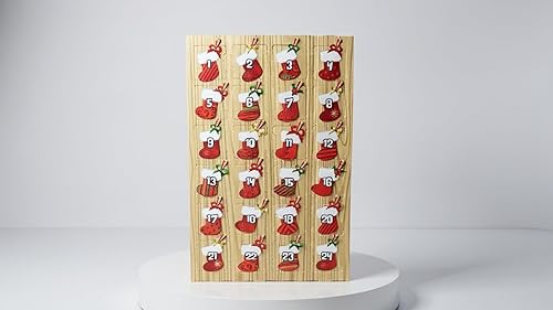 Calendario de Adviento de chocolate, apto para alérgicos y vegano, sin lácteos, sin nueces, sin maní, sin soja, sin gluten