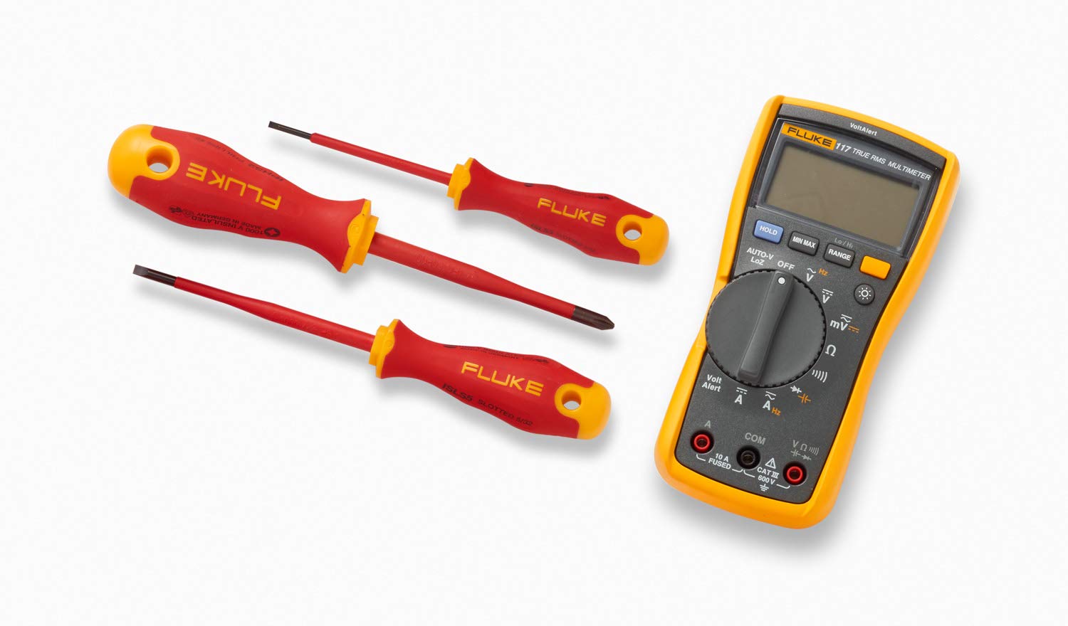 Multimètre d´électricien Fluke 117 + SLS3 + ISLS5 + IPHS2
