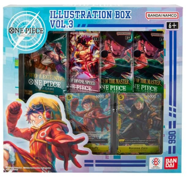 Amazon.com: One Piece Trading Card Game TCG Illustration Box Vol