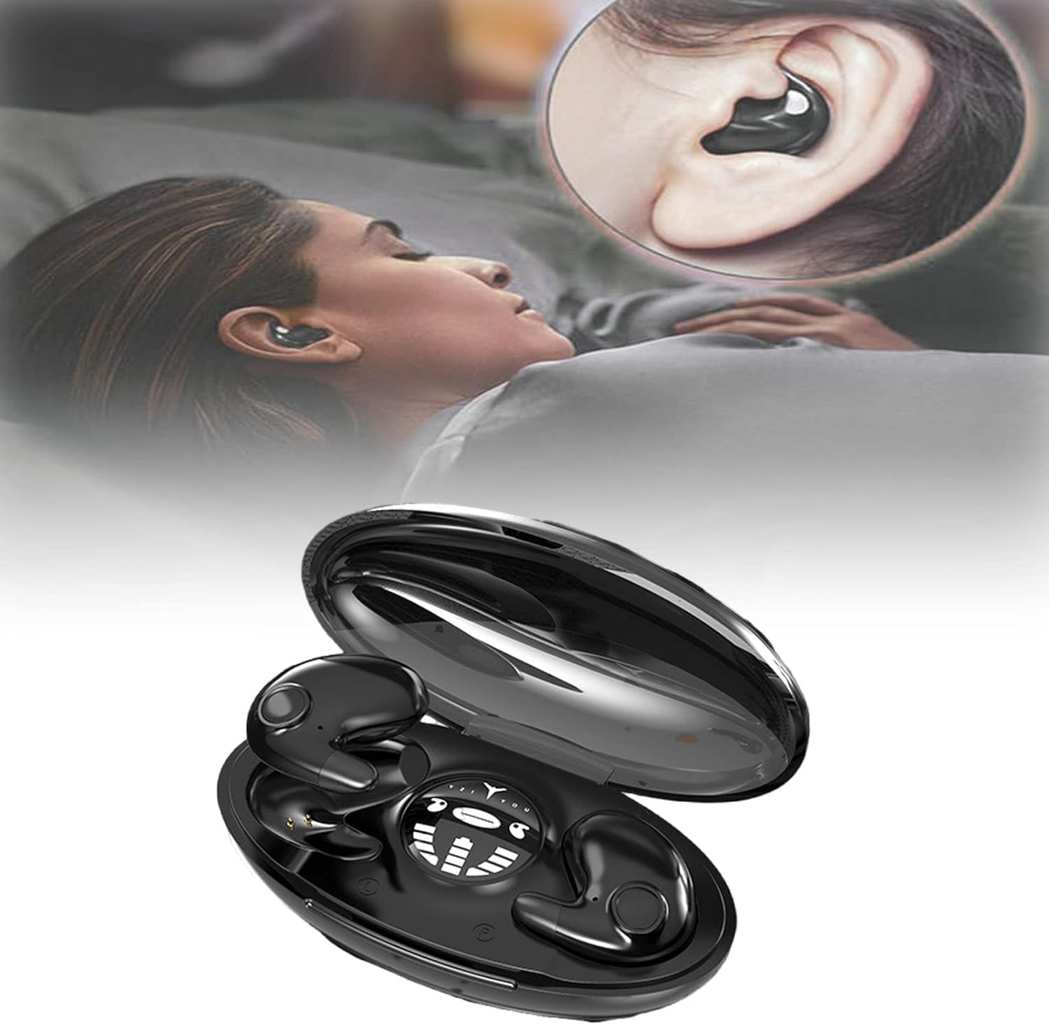 Invisible Sleep Wireless Earphone Ipx5 Waterproof