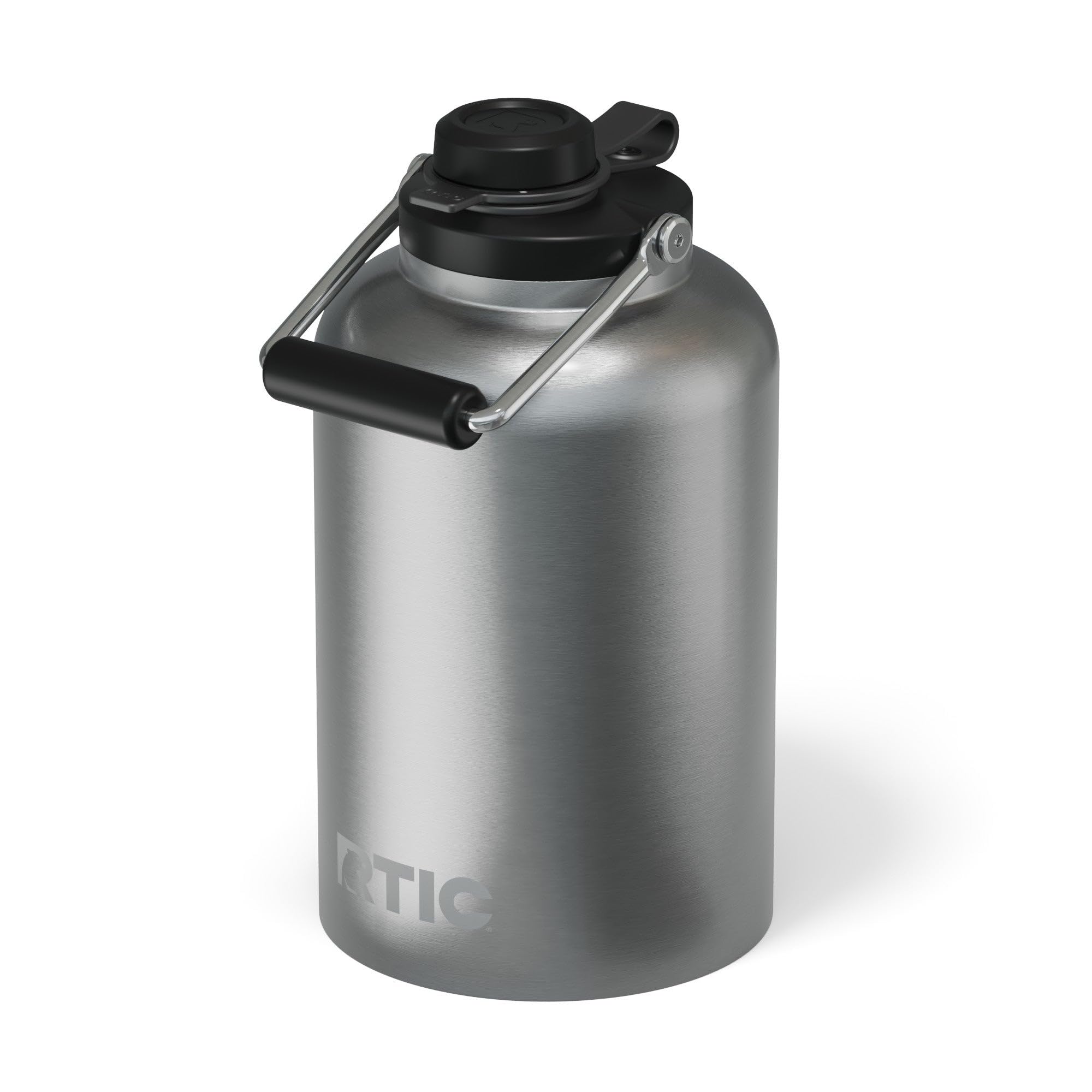 RTIC 1 Gallon Outback Jug, Ceramic Lined, Stainless