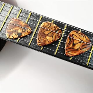 VUBLY 1.5mm XH épaisseur lourde électrique blanc marbré perle marron guitare médiators 100 pcs/lot (Color : 1.5mm) - Les Beatles, Paul McCartney, John Lennon, RIngo Starr, George Harrison VUBLY 1.5mm XH épaisseur lourde électrique blanc marbré perle marron guitare médiators 100 pcs/lot (Color : 1.5mm) – Image 6