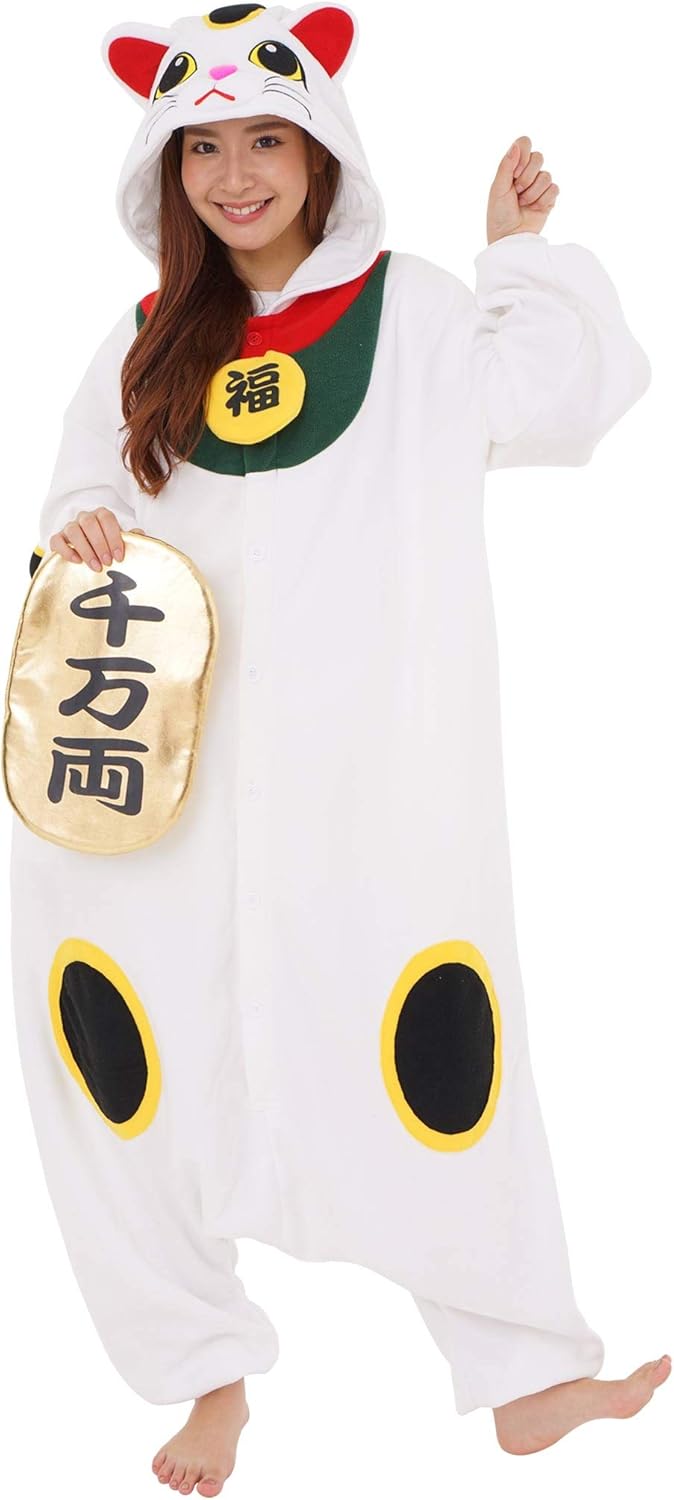 Lucky cat kigurumi Clearance