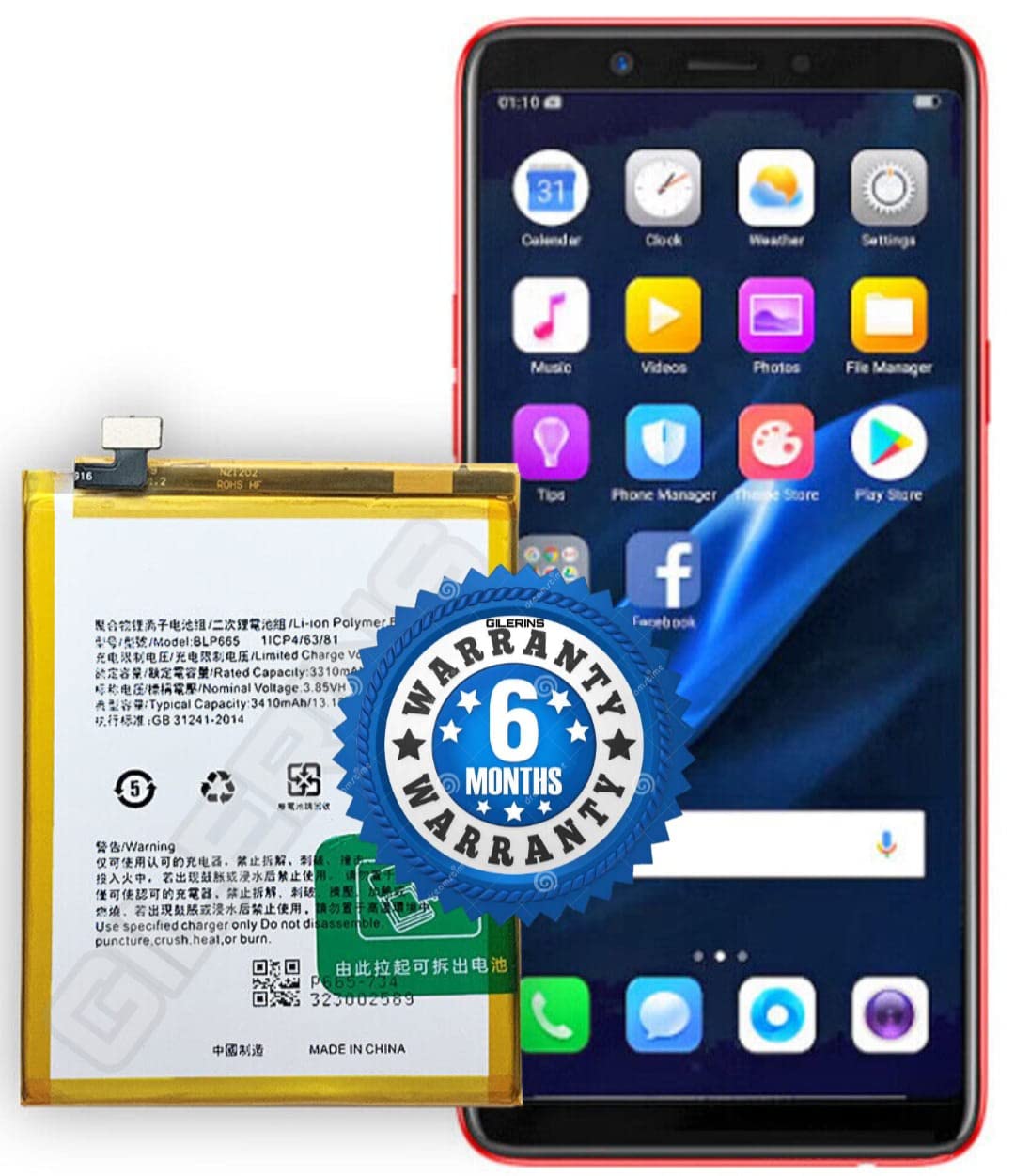 Original BLP665 Battery for Realme 1 F7 Youth CPH1859/ CPH1861