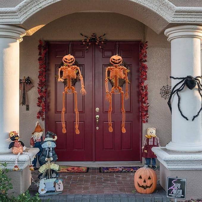 Amazon | ハロウィン 骸骨 飾り スケルトン 怖い 模型 モデル 人体