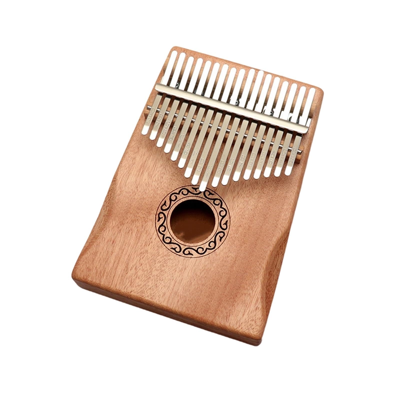 10 17 Sonido Kalimba Pulgar Piano Instrumento Profesional De Dos Dedos Adecuado Para Principiantes(3)