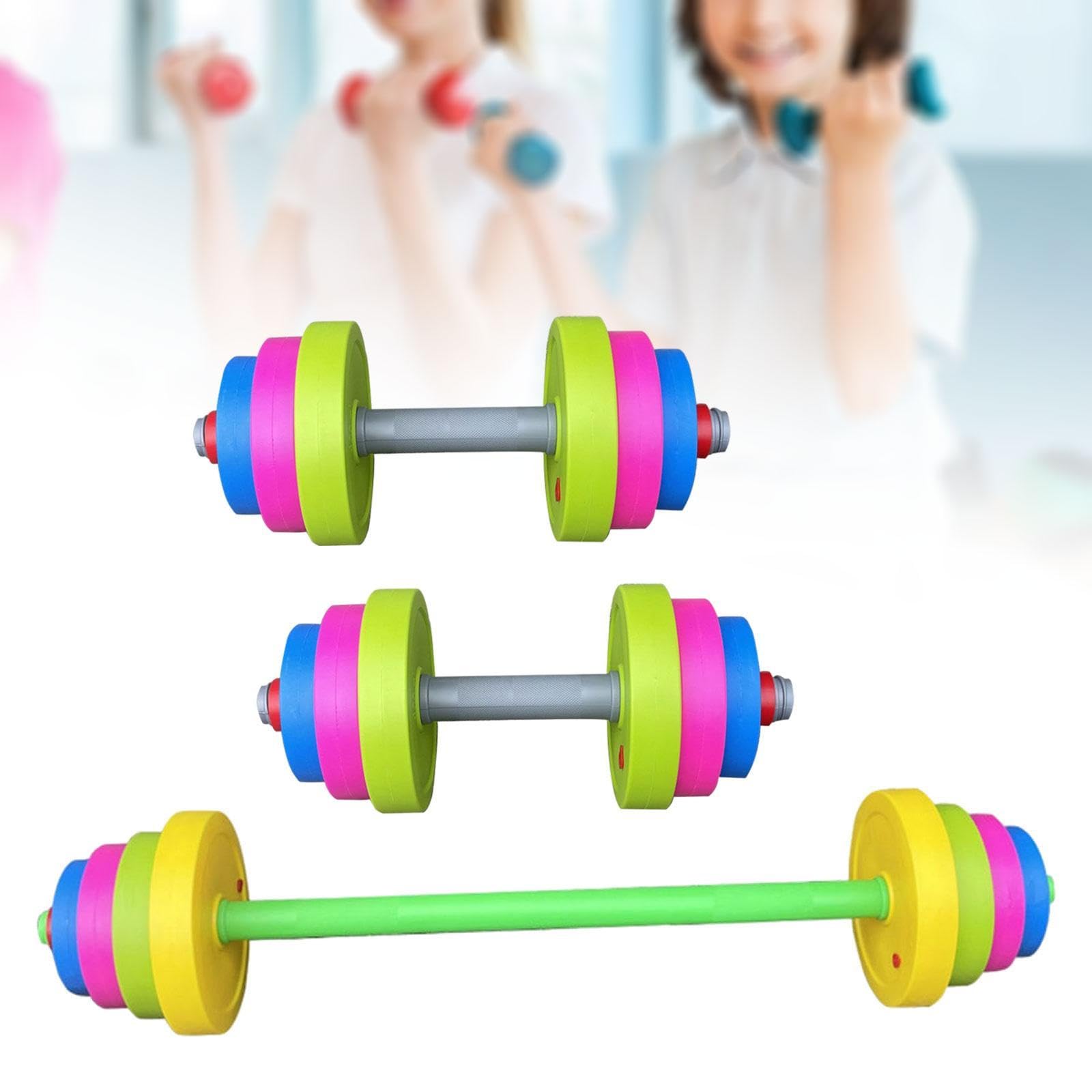 Amazon.co.jp: Perfk 3ピース/個キッズダンベルセットジム