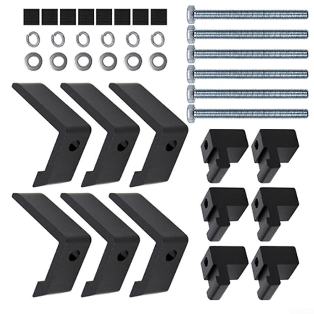 Clip de montage aluminium pour Toyota Tacoma : fixez votre capuchon de camion sans percer la benne