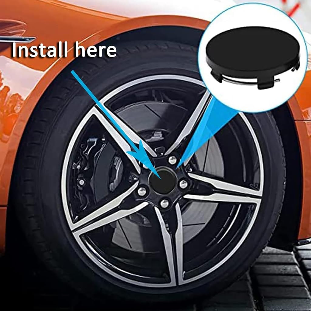 Radnabenaufkleber Für Dacia Spring - 4 Stück Goldene Felgendekoration