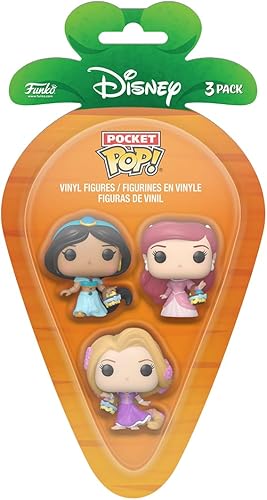 Funko Pocket Pop! Disney - Jazmín de Pascua, Rapunzel y Ariel paquete de 3