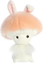 Aurora® Vibrant Spring Fungi Friends™ Stuffed Animal - Decorative Companion - Endless Fun - Peach 6 Inches
