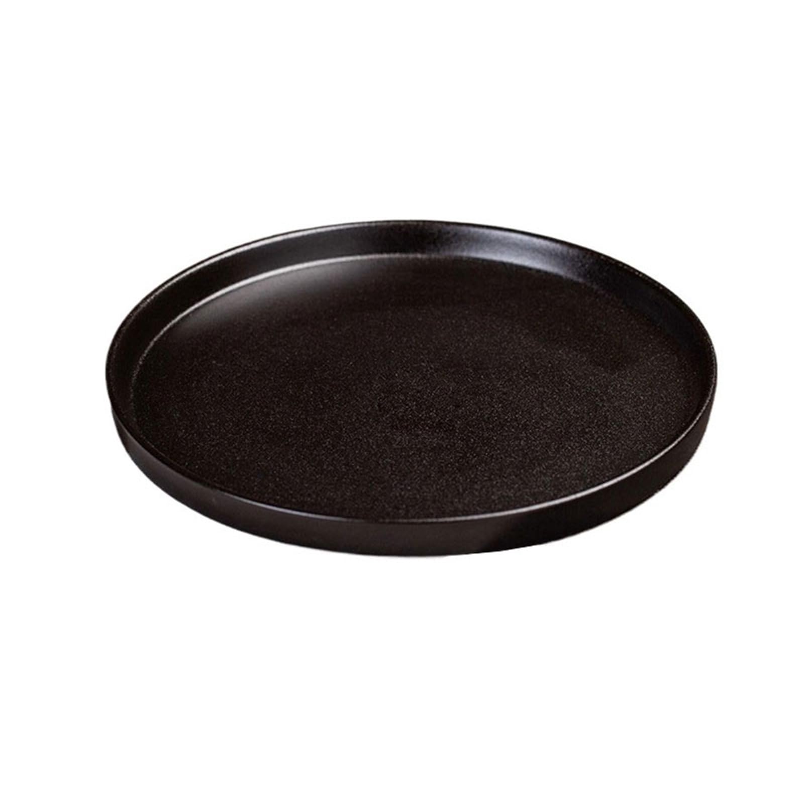 Wazon Ikebany Okrągłe, minimalistyczne ceramiczne pojemniki do układania kwiatów, doniczka ogrodu wewnętrznego, tacka ociekowa Doniczka do kompozycji kwiatowych(Mały)