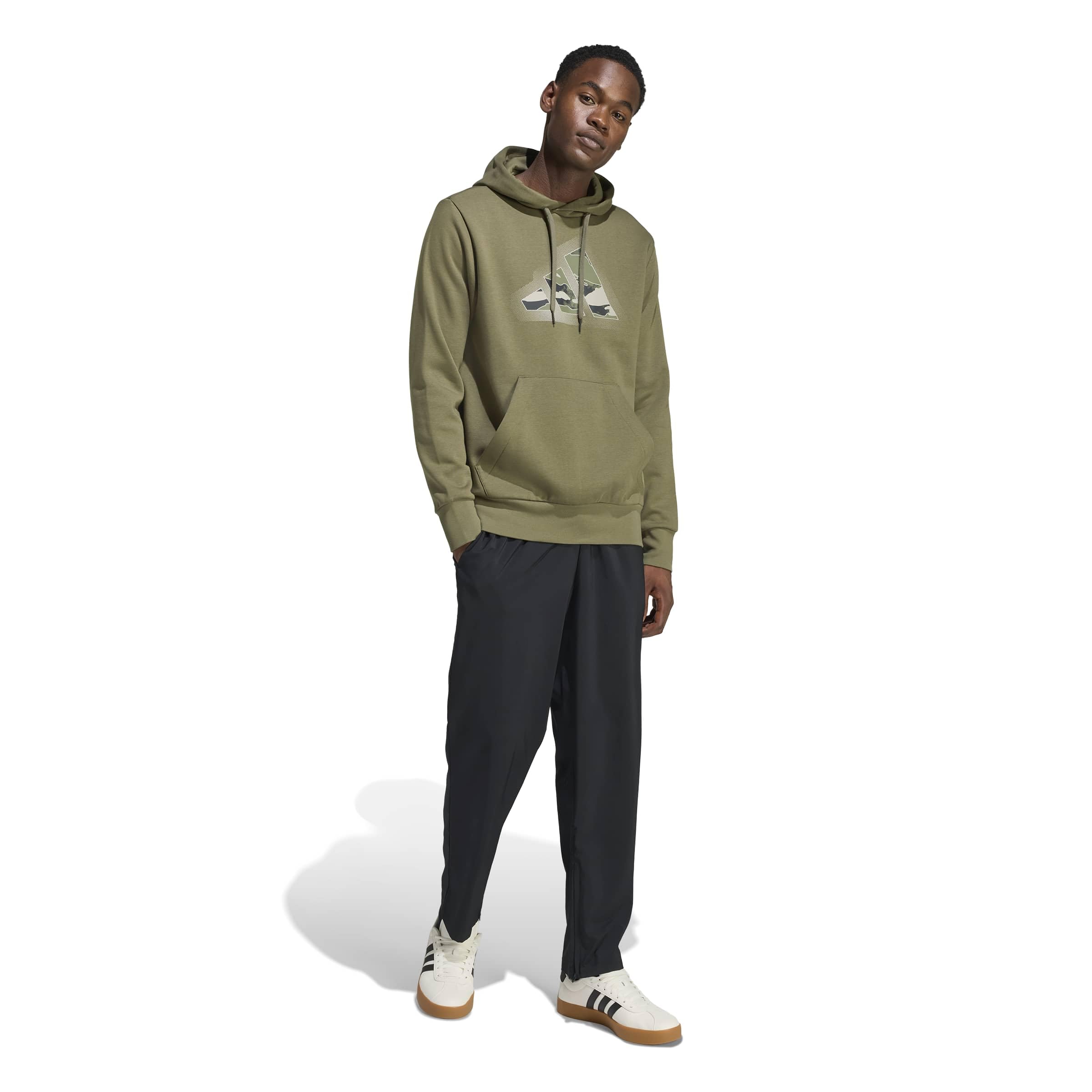 adidas Herren Camo Modern Logo Graphic Hoodie Grafischer Kapuzensweat (1er Pack)