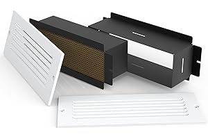 Wall Return Air Pathway Kit with Filter Room to Room Vent System