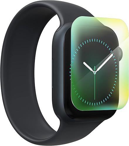 ZAGG InvisibleShield Ultra ECO para Apple Watch Series 7 y Series 8, tamaño del reloj: cara de 1.772 in, ecológico, fabricado con materiales a base